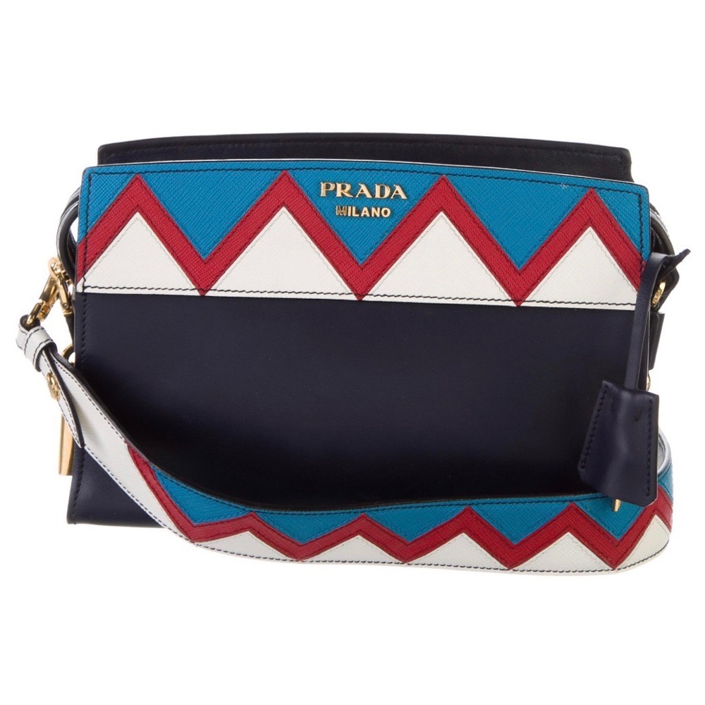 Prada Esplanade Leather Crossbody Bag